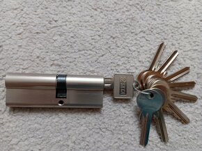 Bezpečnostní vložka Richter EuroPlus 40/50 včetně 9 ks klíčů - 4