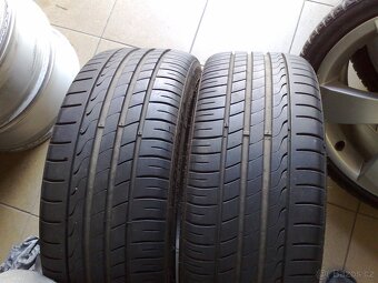 alu kola 5x100 r17 original škoda 205/40/17 - 4