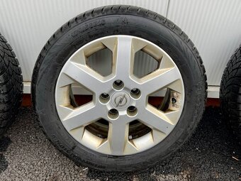 Opel 5x110 r16 ET49 sada + zimní pneu - 4