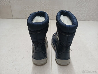 Dětské sněhule zn. Demar, vel. 24/25 modré - 4