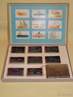 Obrázková tiskárnička -  RAZÍTKA LODĚ - pěkný stav - 4