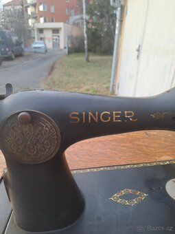 Retro šicí troj Singer - č.1 - 4