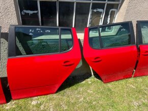 Boční dveře Škoda Fabia II hatchback LF3K červená - 4