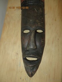 Original africká maska z roku 1970 - 4