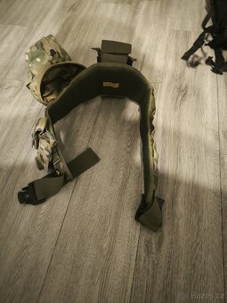 Bojový polstrovaný Molle opasek - Multicam Tropic - 4