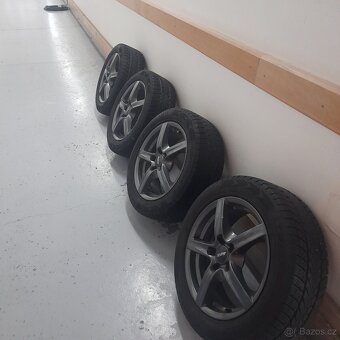 Alu kola 5×112 s zimni pneu 205/55/16 - 4