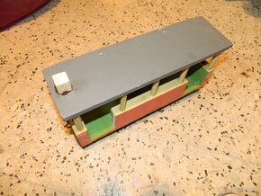 Prodám retro dřevěnou hračku Tramvaj.č.2. - 4