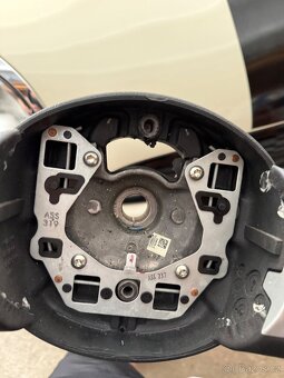 Kožený volant pro Mini Cooper R56, R55 atd. včetně airbagu. - 4