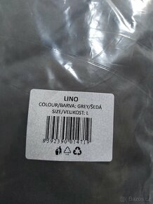 Pánská zimní bunda LINO vel. L šedá - 4