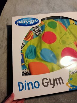 Dětská hrazdička s dinosaury hrací podložka - 4