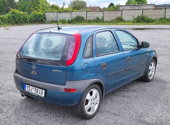 Opel Corsa C 1,2 55 kW automat, r.v. 5/2001, nová TK, 5 dv. - 4