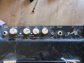 CORT B4 Plus AS RM OPT+kombo Fender Rumbles 25+příslušenství - 4
