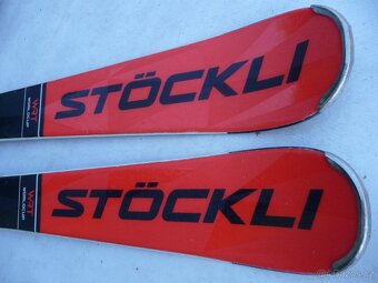 342. Lyže STOCKLI - 145 cm + boty HEAD 41 eu - set - 4