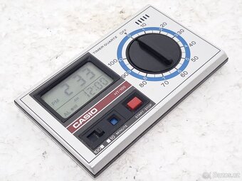 Casio HT-100 - retro kuchyňská minutka Japan - 4