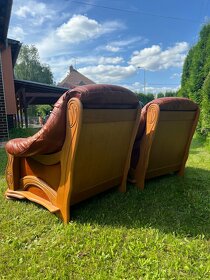 Kožená sedací souprava (3+1+1) - 4