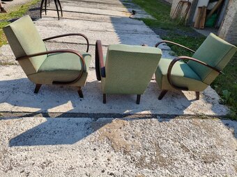 Halabala 3x křesla (kanady) - 4