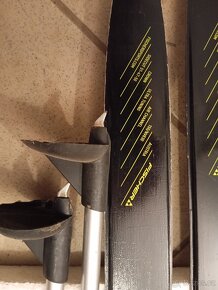 Běžky Fischer 150 cm s vázáním a hůlkami - 4