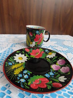 6 ks šálků s podšálky - 4