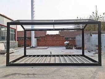 Rám kontejneru - sedlová střecha - domek - 4