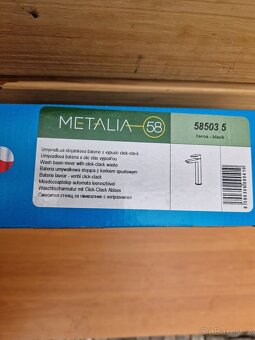 umyvadlová baterie NOVASERVIS METALIA 58503,5 - 4