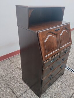 Rustikální nábytek, komoda z masívu, sekretář - 4