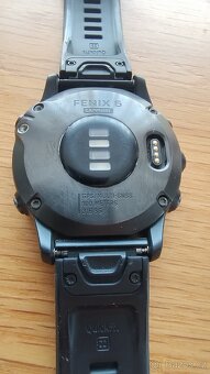 Garmin Fenix 6 Saphire mapy hudba pěkný stav - 4