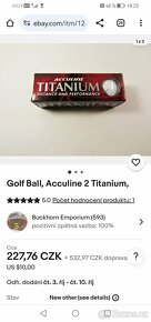 Golfové míčky - 4