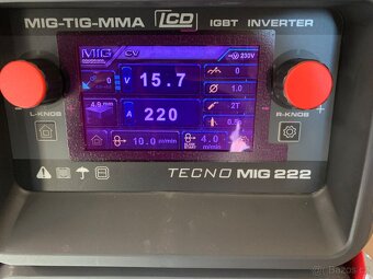 Technomig 222 Lcd IDEAL 15 kg cívka - 4