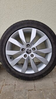 Alu kola Škoda Crystal 17" pneu Barum 205/50 R17 - 4