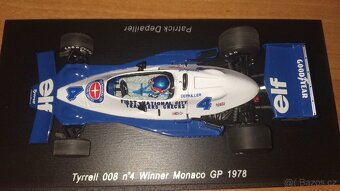 F1 Tyrrell 008 #4 Patrick Depailler 1978 Spark S1730 1:43 - 4
