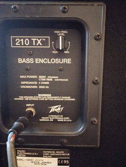 Peavey T-MAX + Peavey 210 TX + Peavey 115 BX - 4