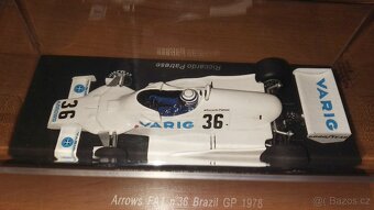 F1 Arrows FA1 #36 Riccardo Patrese 1978 Brazil GP Spark 1:43 - 4