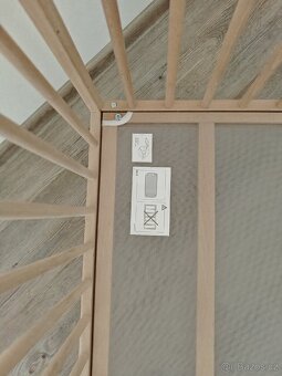 Dětská postýlka Ikea, matrace, peřinka a mantinely - 4