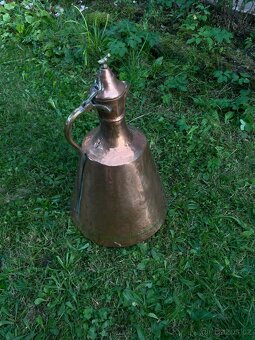 Historická měděná nádoba na nápoje - 4