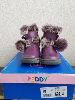 PEDDY ZIMNÍ dívčí boty vel.20 Top stav - 4