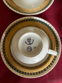 Porcelánová sada šálků (6ks). Haas a Czjzek - 4