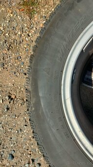 Originál Alu VW Golf +zimní pneu 195/65 R15 - 4