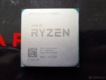 MSI B550 Gaming Plus + Ryzen 5 5500 – komplet s krabicemi - 4