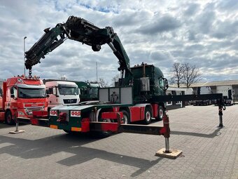 Volvo FH 500 - 8x4 – Tahač + HR-Fassi 1350 + Fly-Jib–EURO 6 - 4
