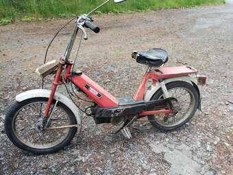 Jawa 207 Babetta s kartičkou, původní lak, viz.foto - 4