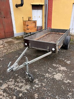 Přívěsný vozík, vlek 3x1,3m 750kg - 4