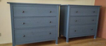 Modré komody Hemnes Ikea - 4