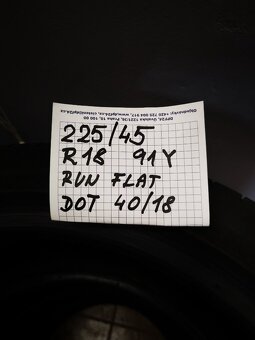 Pneu LETNÍ 225/45 R18 91Y DOT 18 PIRELLI RUNFLAT - 4