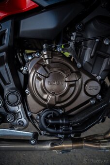 Yamaha MT07 35kw, 2016, červená Lava Red - 4