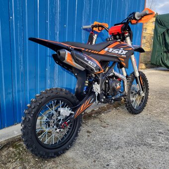Pitbike ASIX XB-48 125ccm 17"/14" E-START + světlo - 4