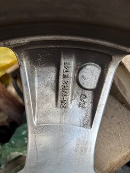Alu r17 škoda 225/45/17 letni pneu - 4