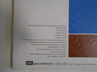 DURAN DURAN - DURAN DURAN - VINYL - JAPAN SEALED - 4