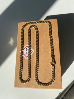 Zlatý řetízek 18k - 4