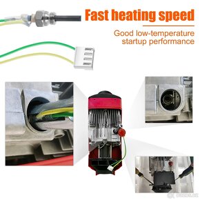 Nezávislé naftové topení 2/5/8 kW sada pro opravy - 4