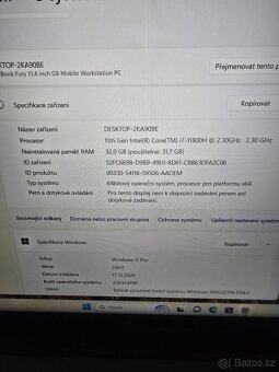 HP Zbook Fury 15,6 G8 - 4